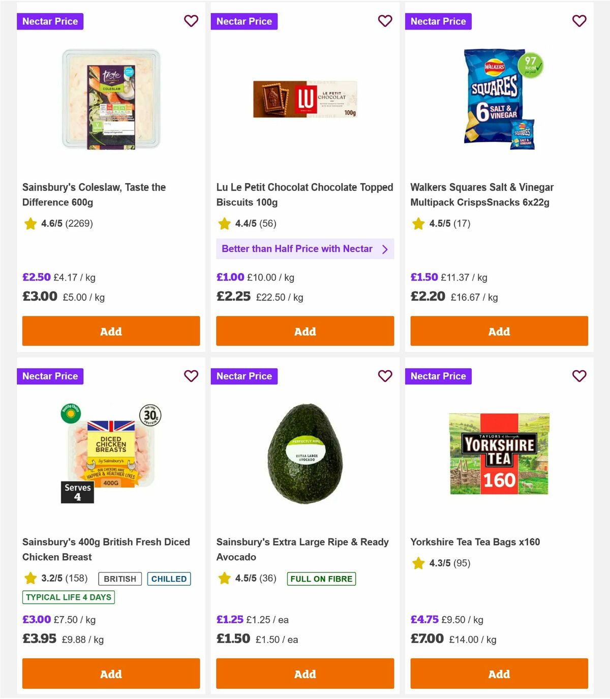 Sainsbury's Offers from 28 August
