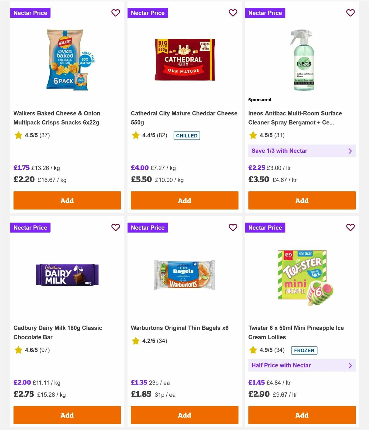 Sainsbury's Offers from 28 August