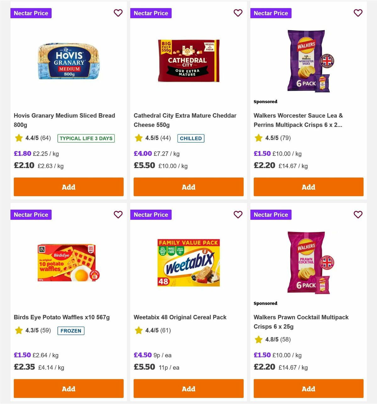 Sainsbury's Offers from 4 September