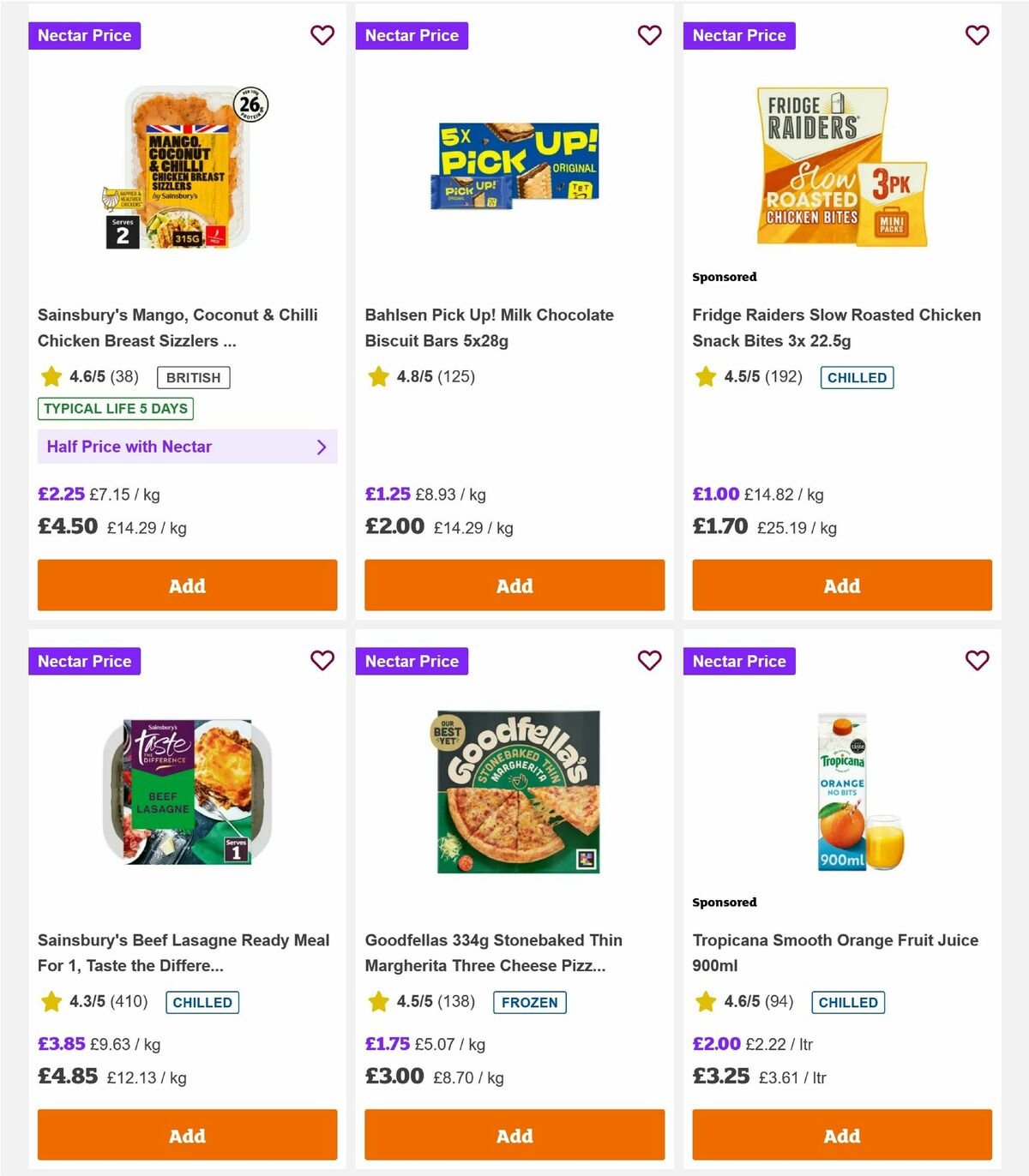 Sainsbury's Offers from 4 September