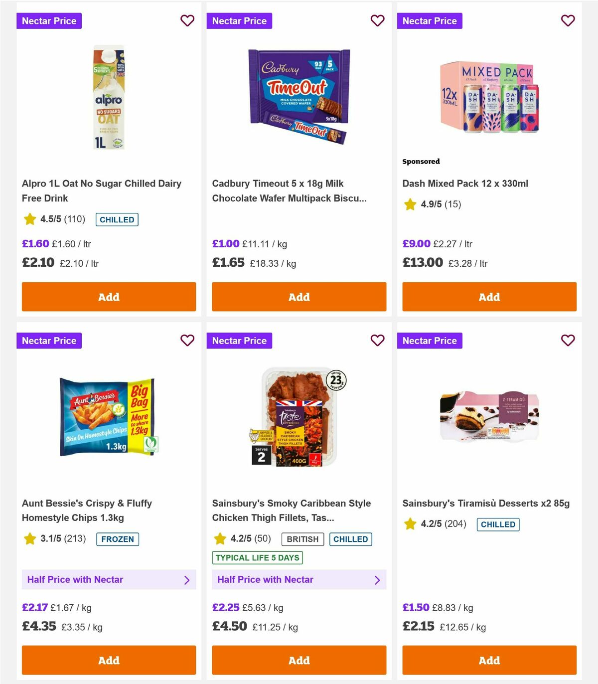 Sainsbury's Offers from 4 September