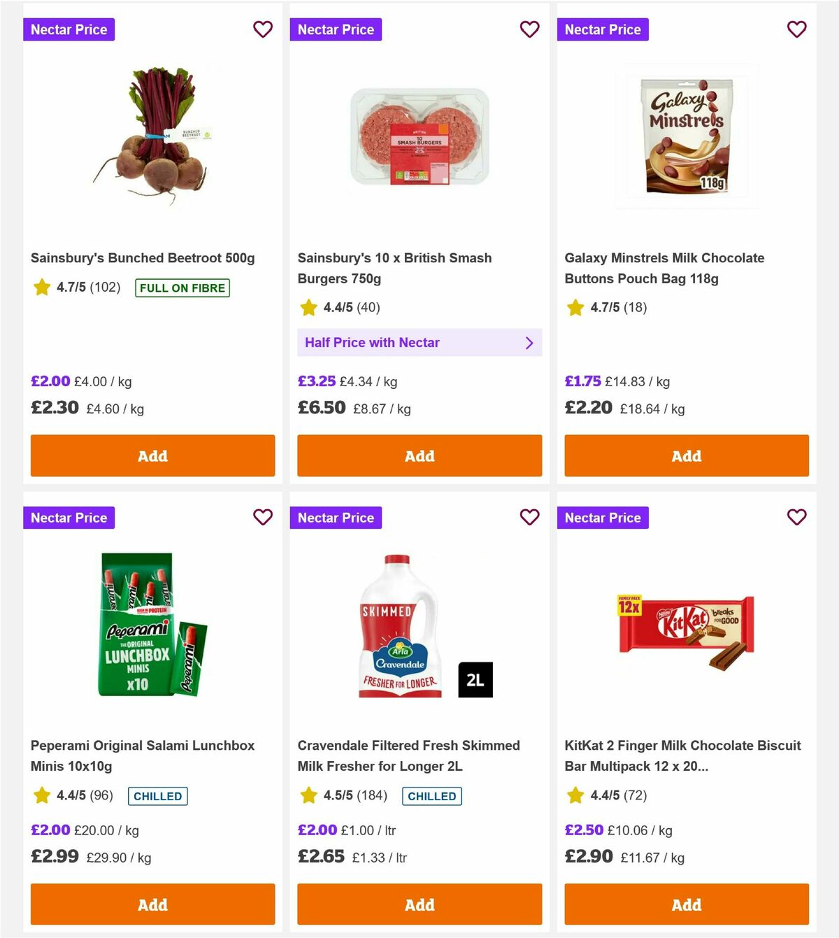 Sainsbury's Offers from 4 September