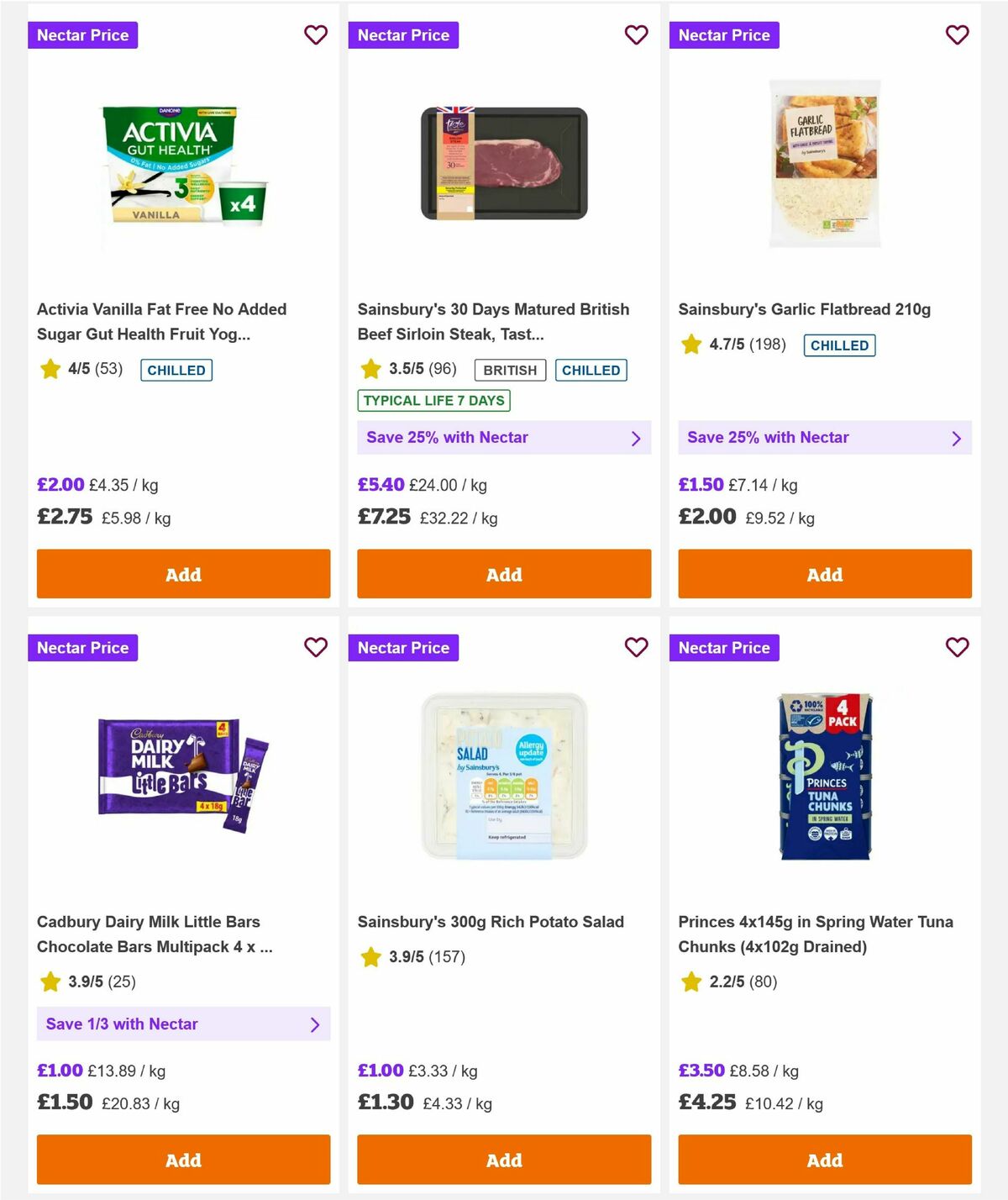 Sainsbury's Offers from 4 September