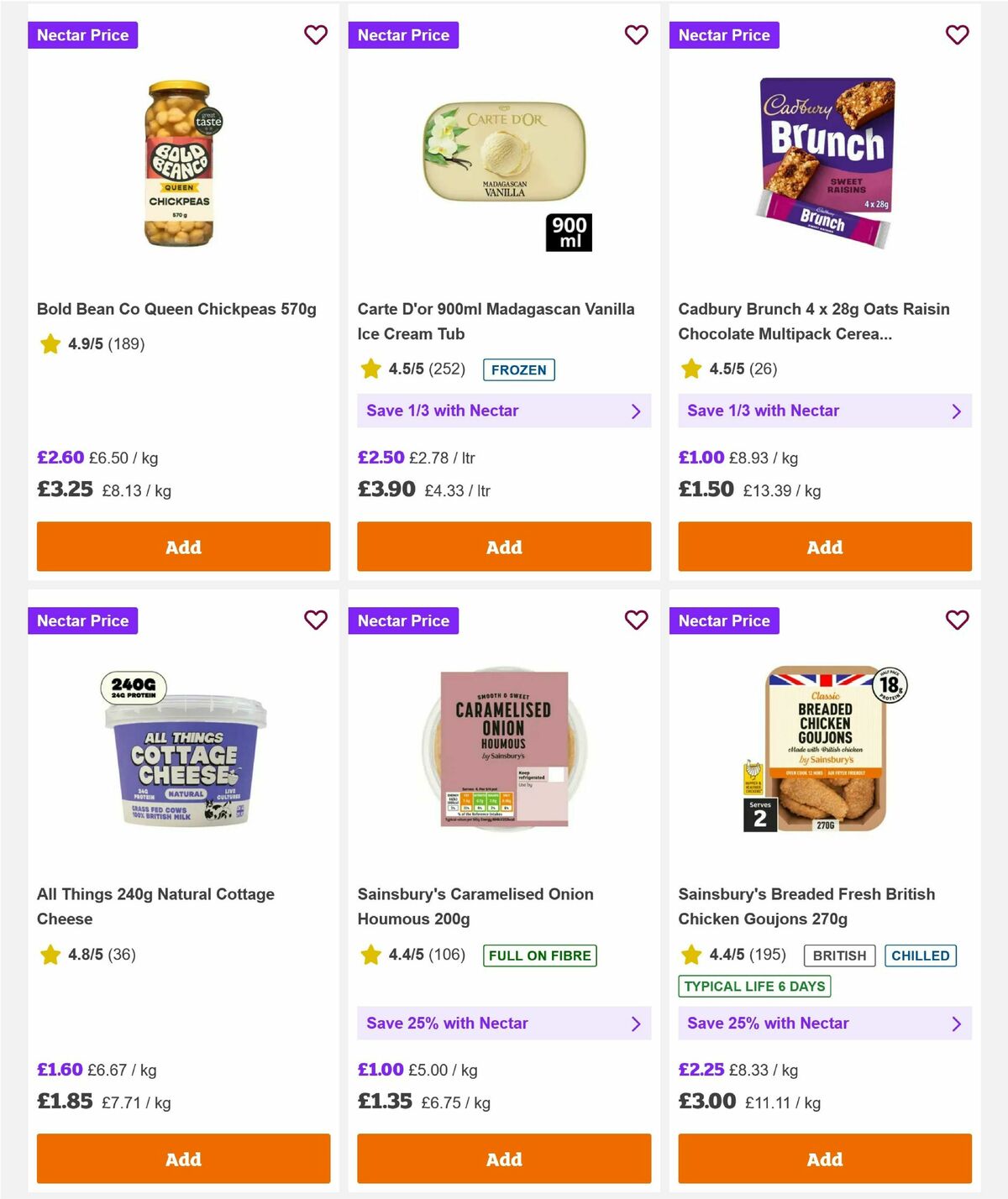 Sainsbury's Offers from 4 September
