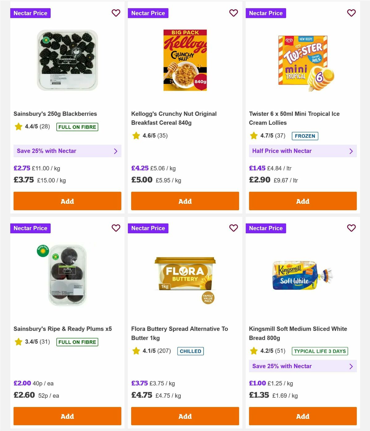 Sainsbury's Offers from 4 September