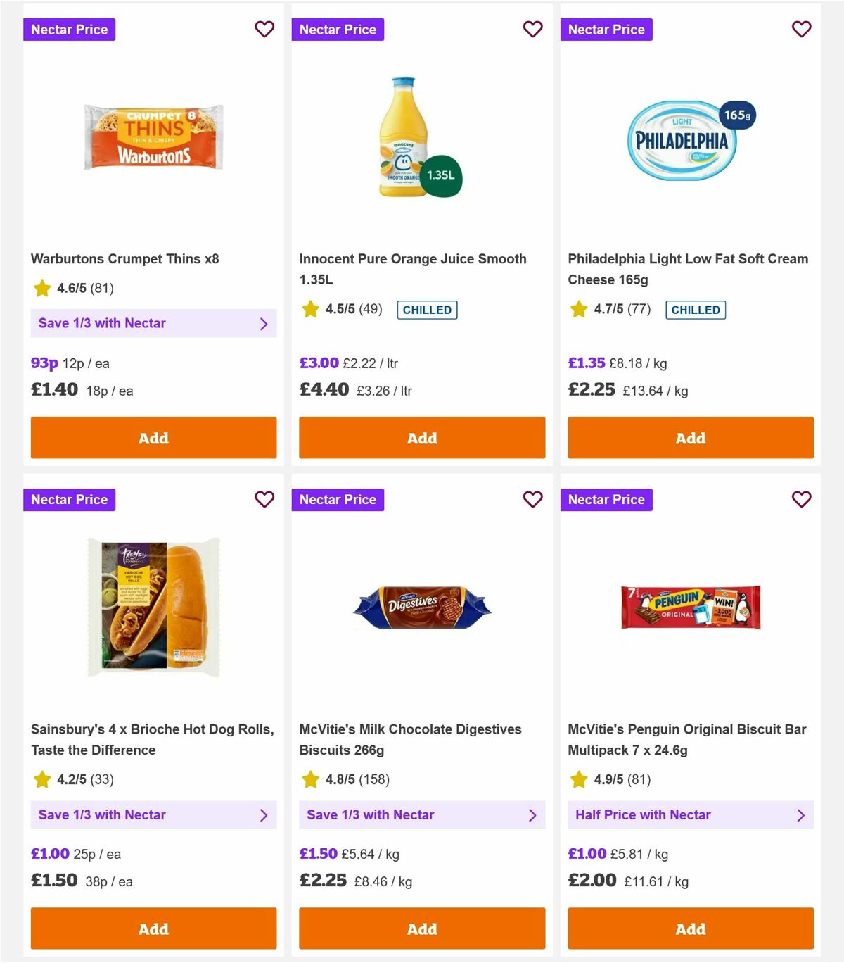 Sainsbury's Offers from 4 September