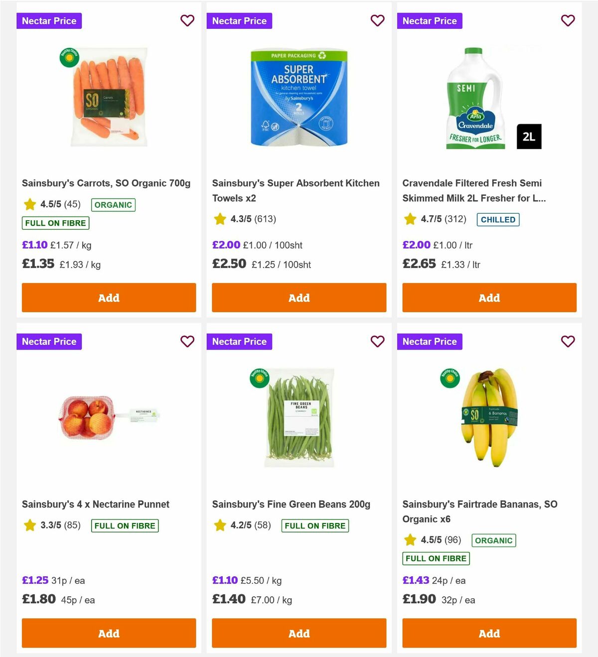 Sainsbury's Offers from 4 September