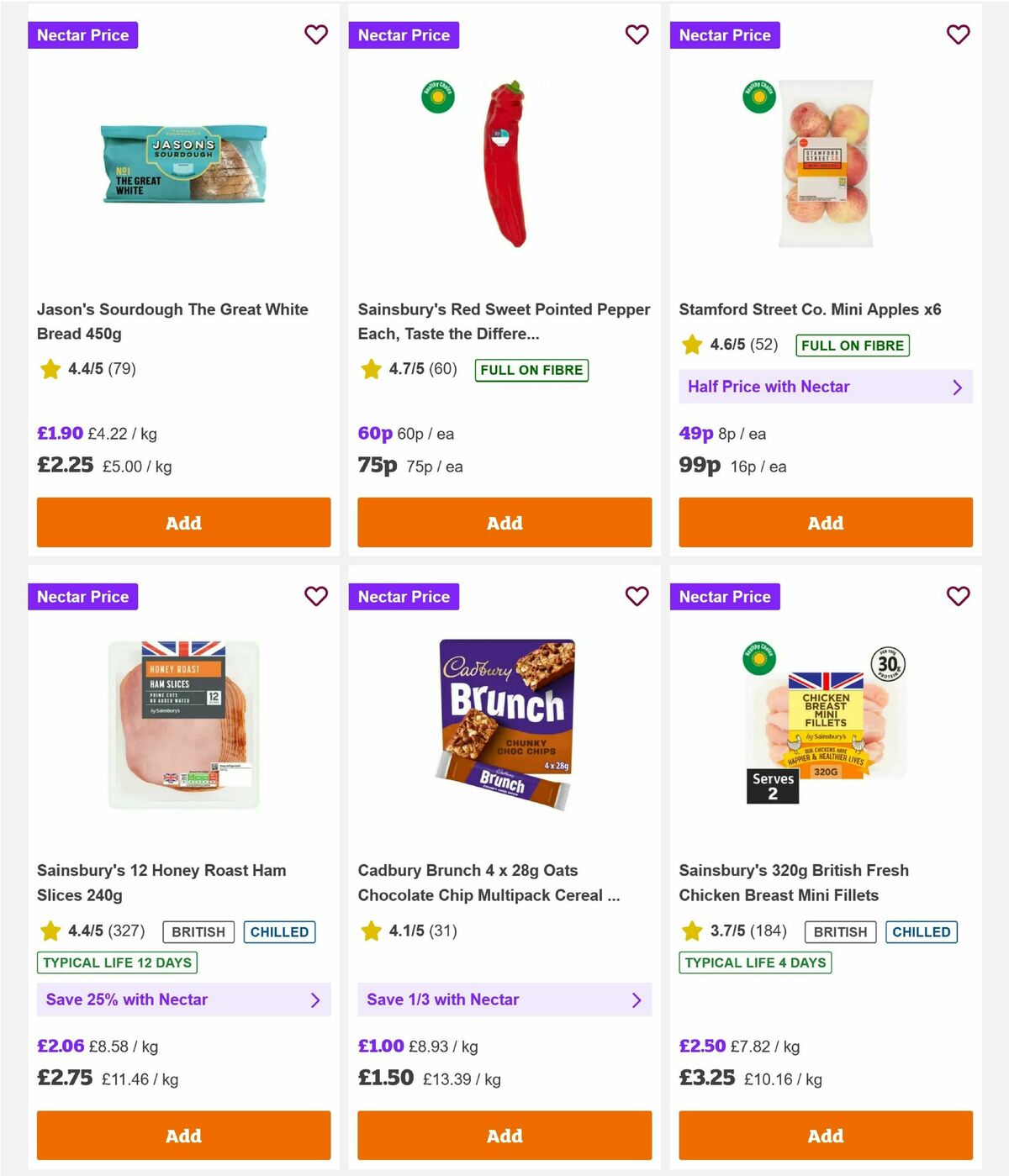 Sainsbury's Offers from 4 September