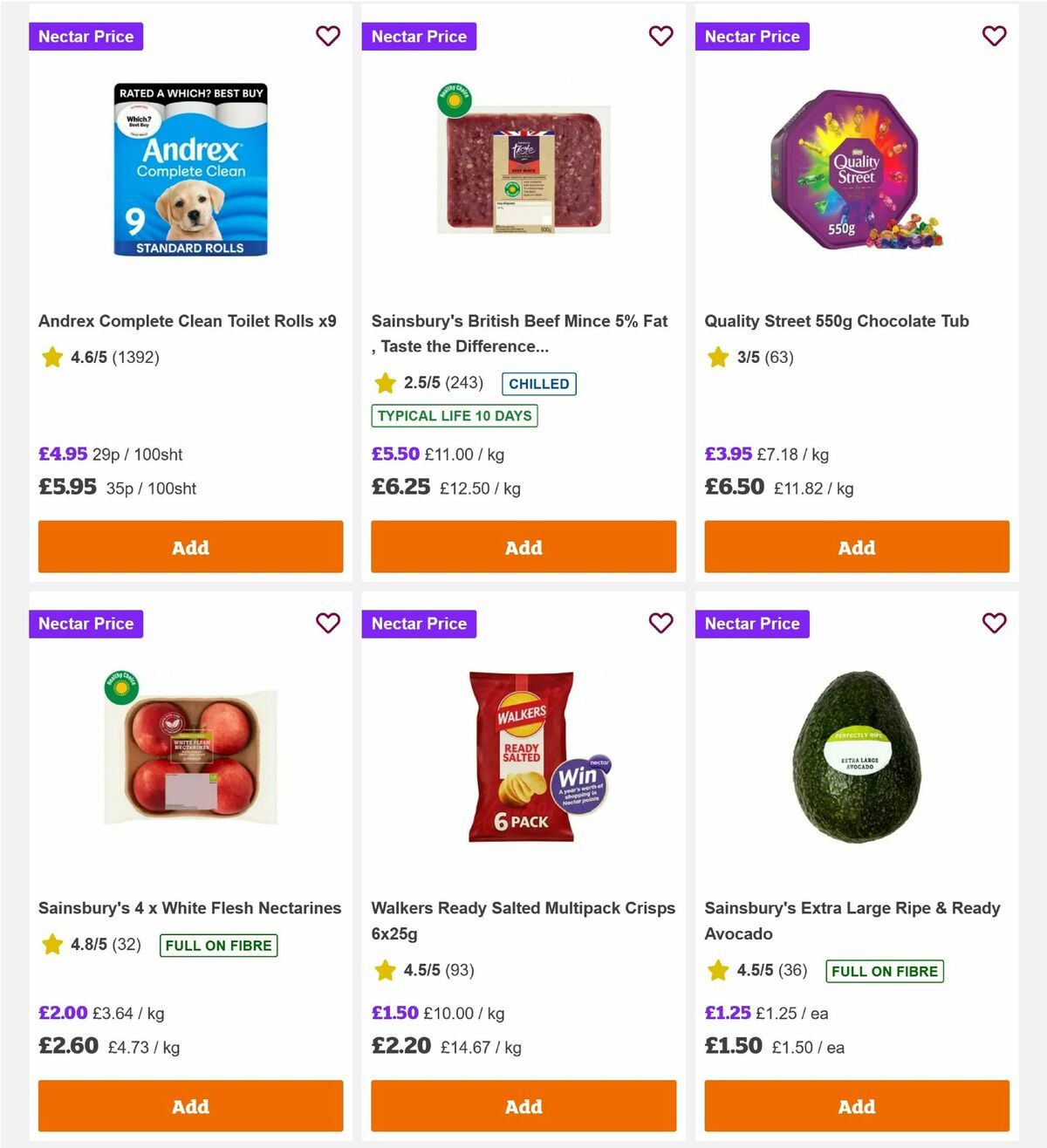 Sainsbury's Offers from 4 September