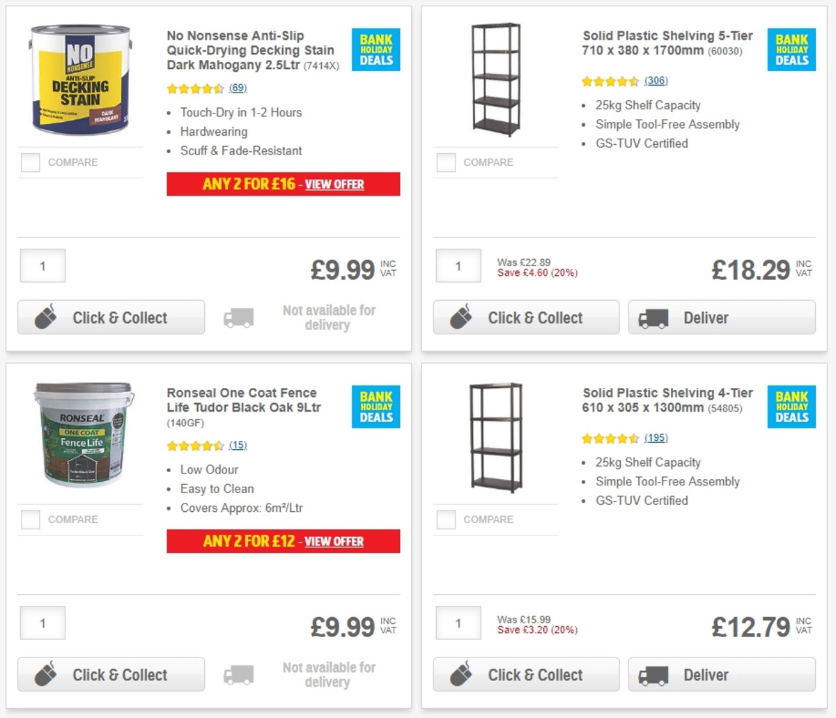 Screwfix Offers from 1 May
