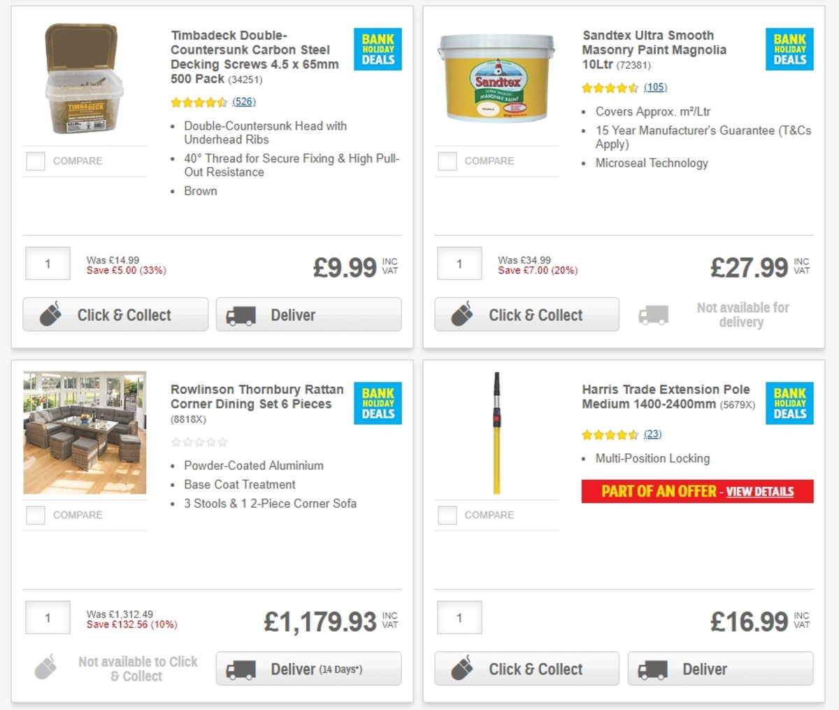 Screwfix Offers from 1 May