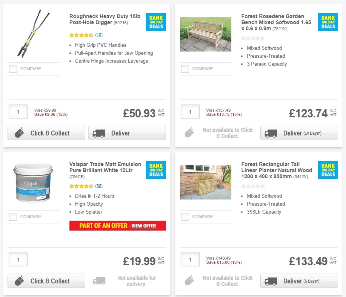 Screwfix Offers from 1 May