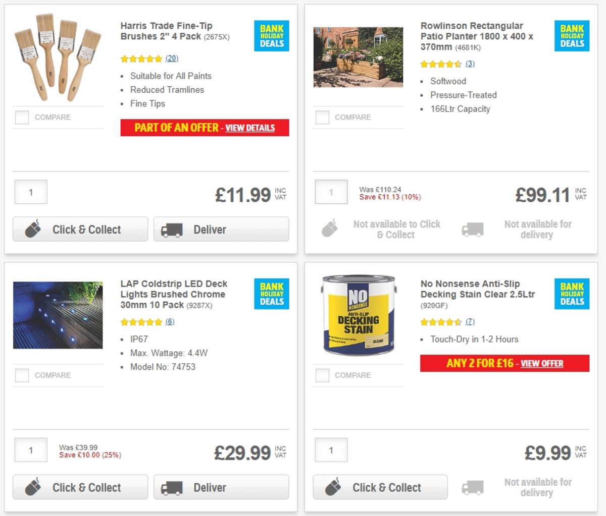 Screwfix Offers from 1 May