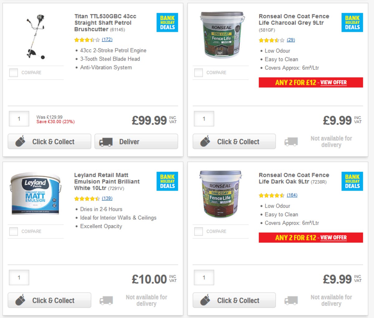 Screwfix Offers from 1 May