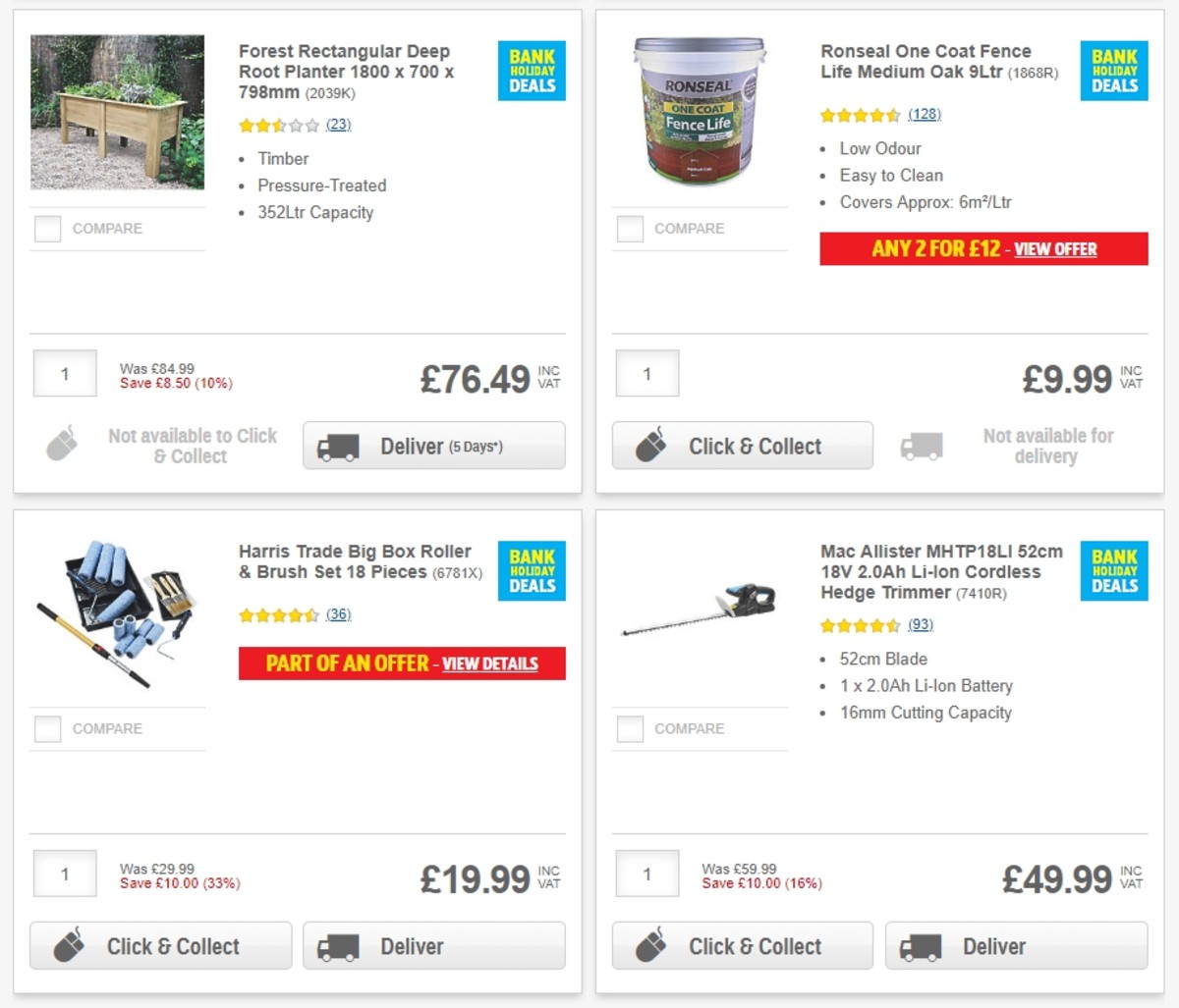 Screwfix Offers from 1 May