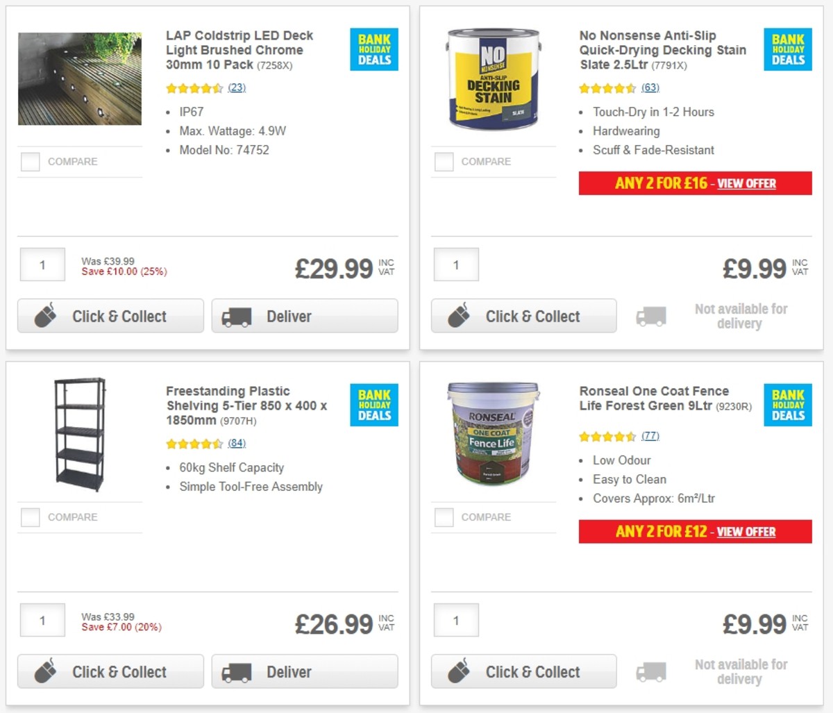 Screwfix Offers from 1 May