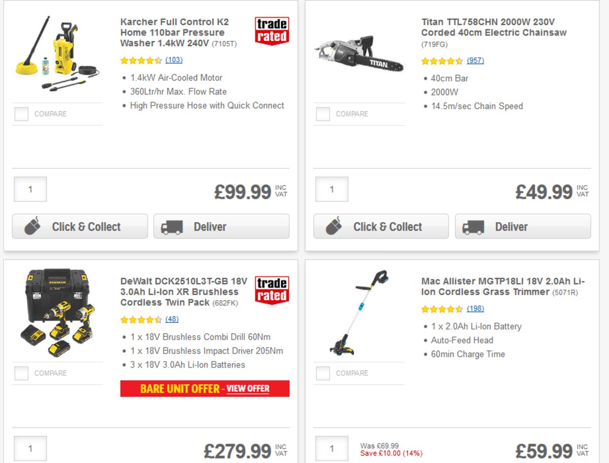 Screwfix Offers from 1 May
