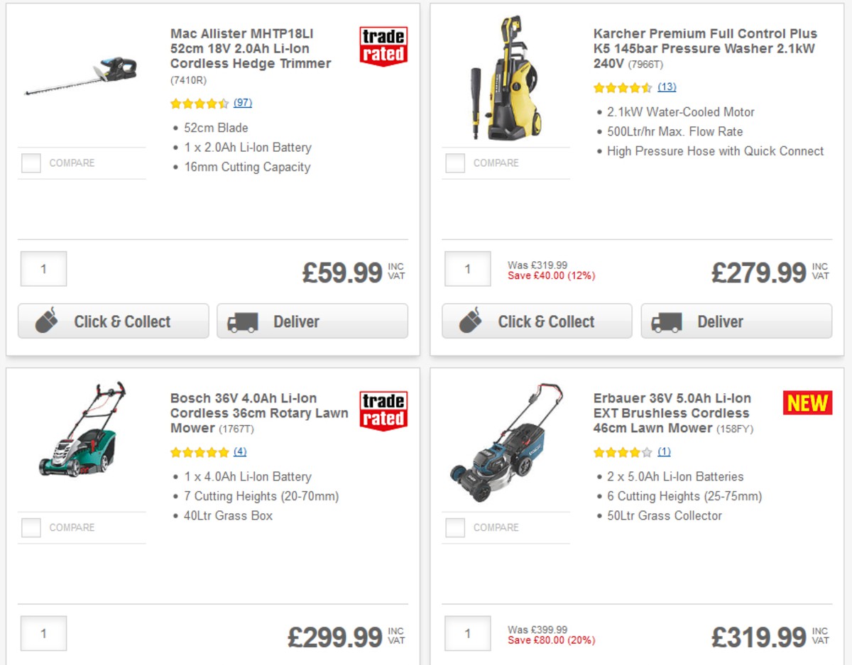Screwfix Offers from 1 May