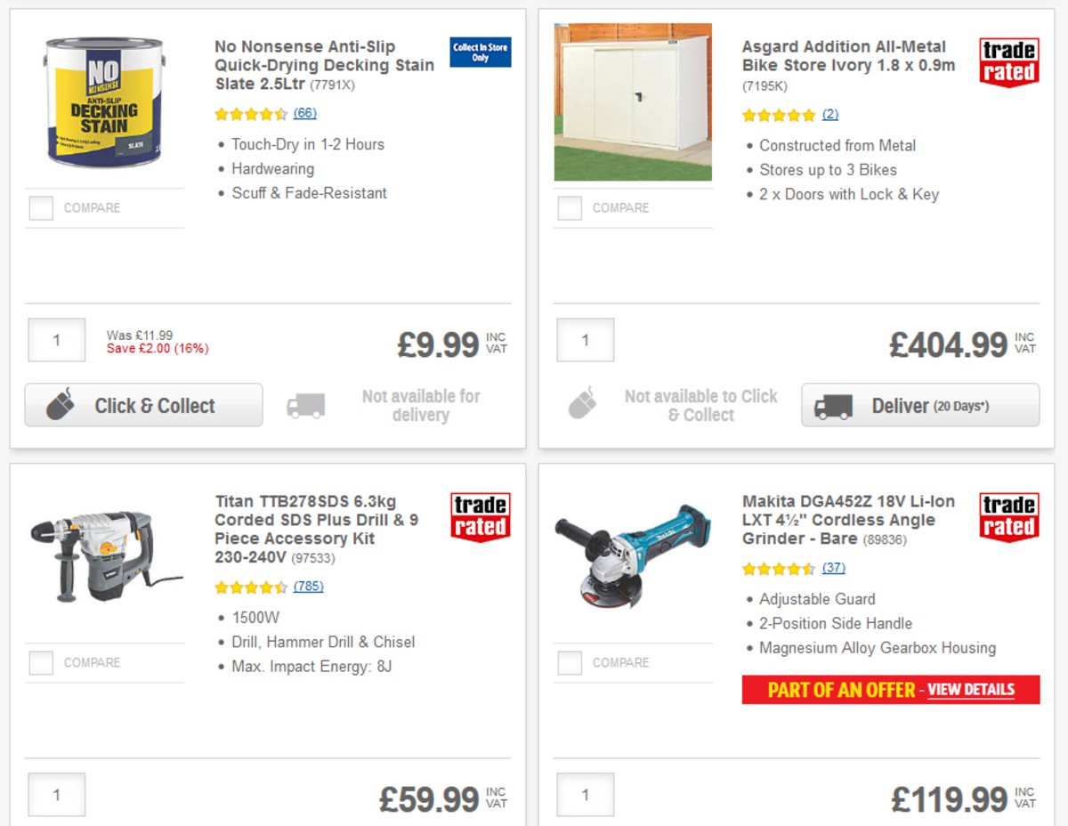 Screwfix Offers from 1 May
