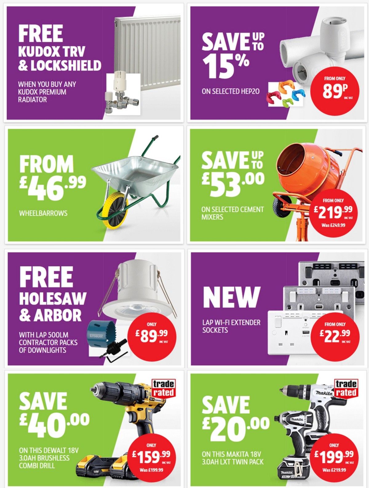 Screwfix Offers from 1 May