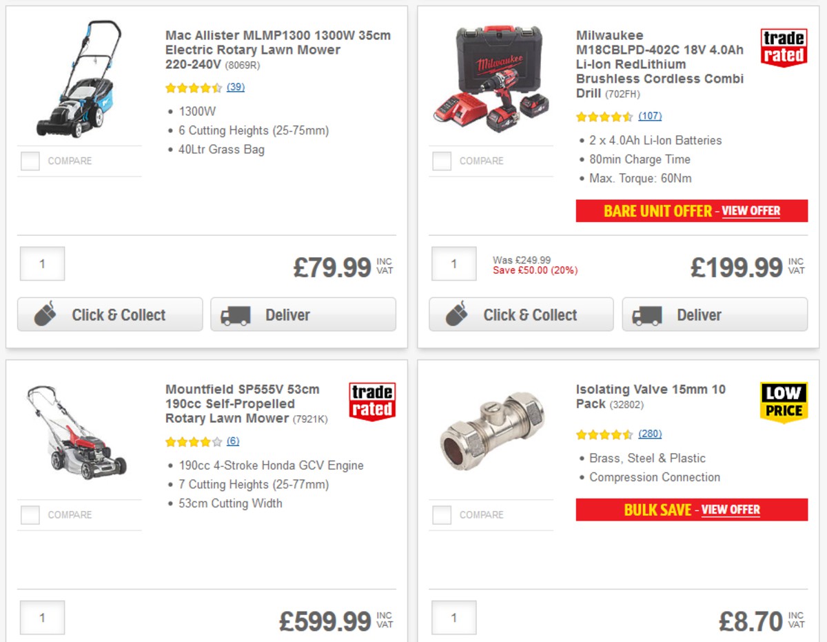 Screwfix Offers from 1 May