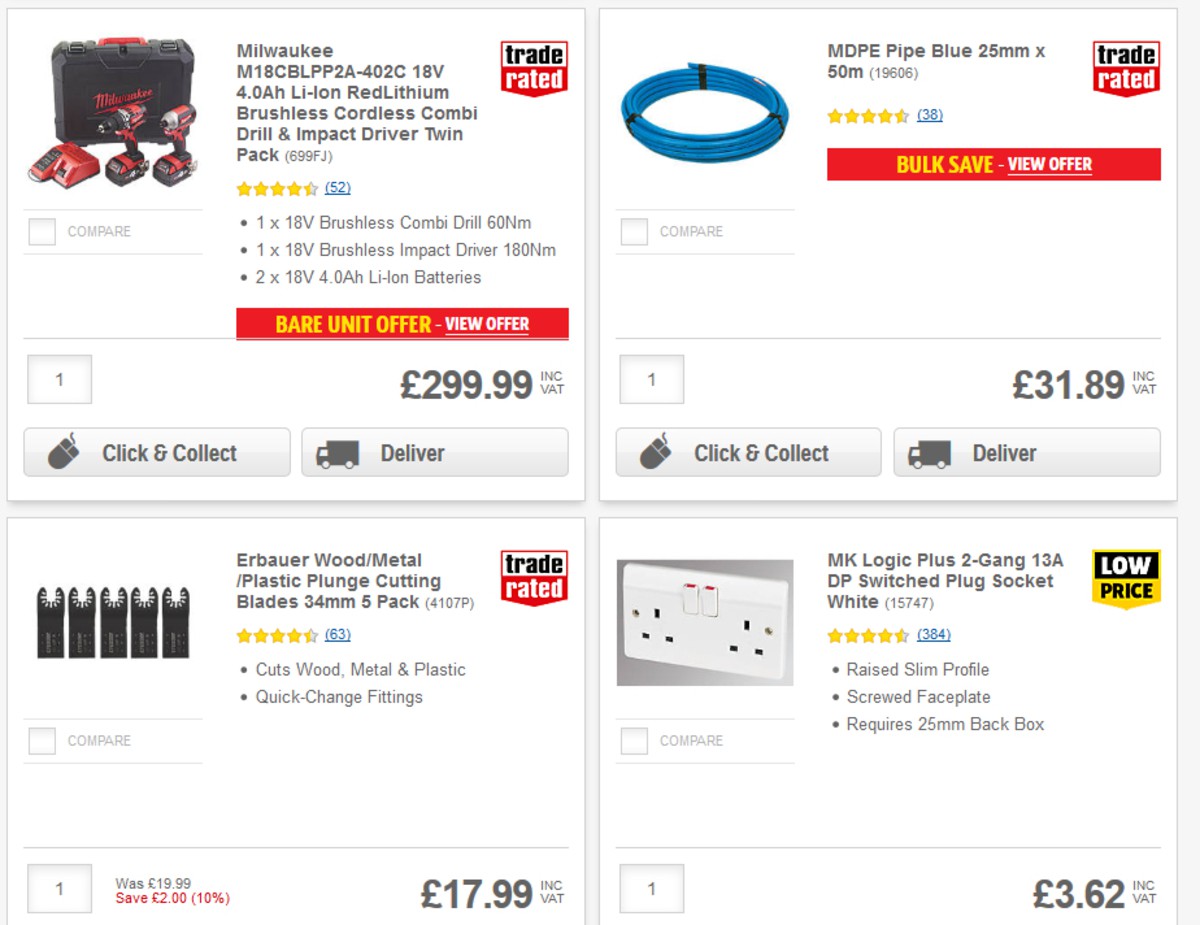 Screwfix Offers from 1 May