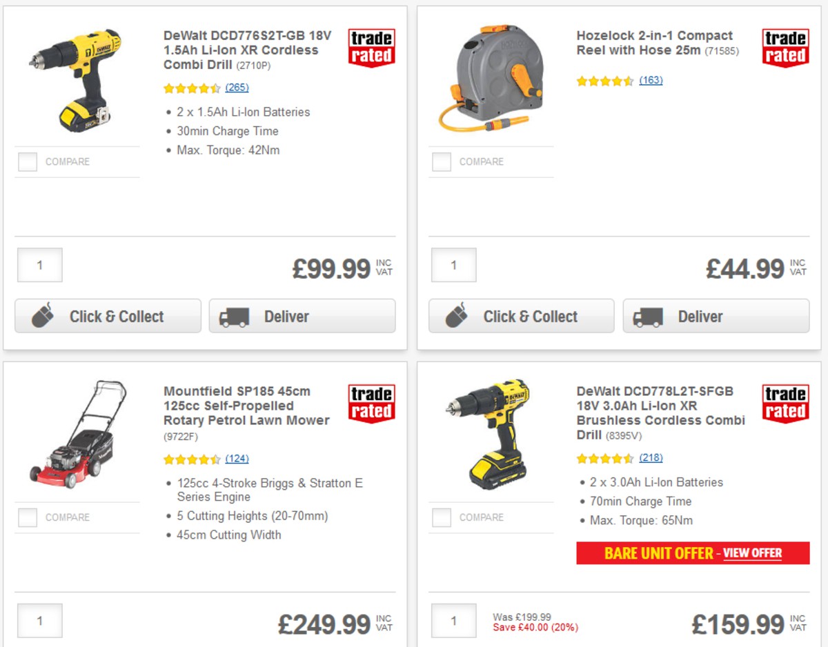 Screwfix Offers from 1 May