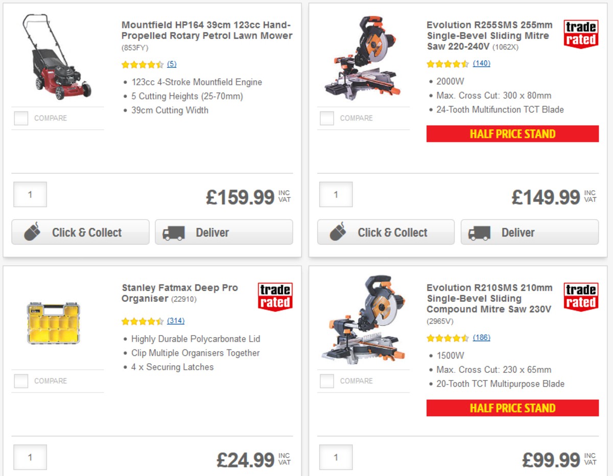 Screwfix Offers from 1 May