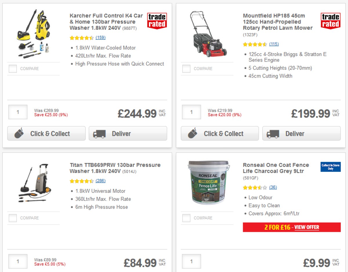 Screwfix Offers from 1 May