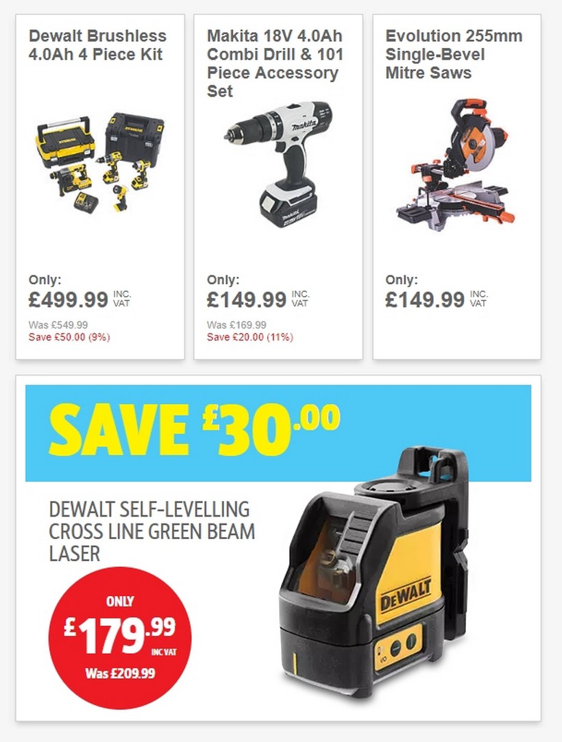 Screwfix Offers from 8 June