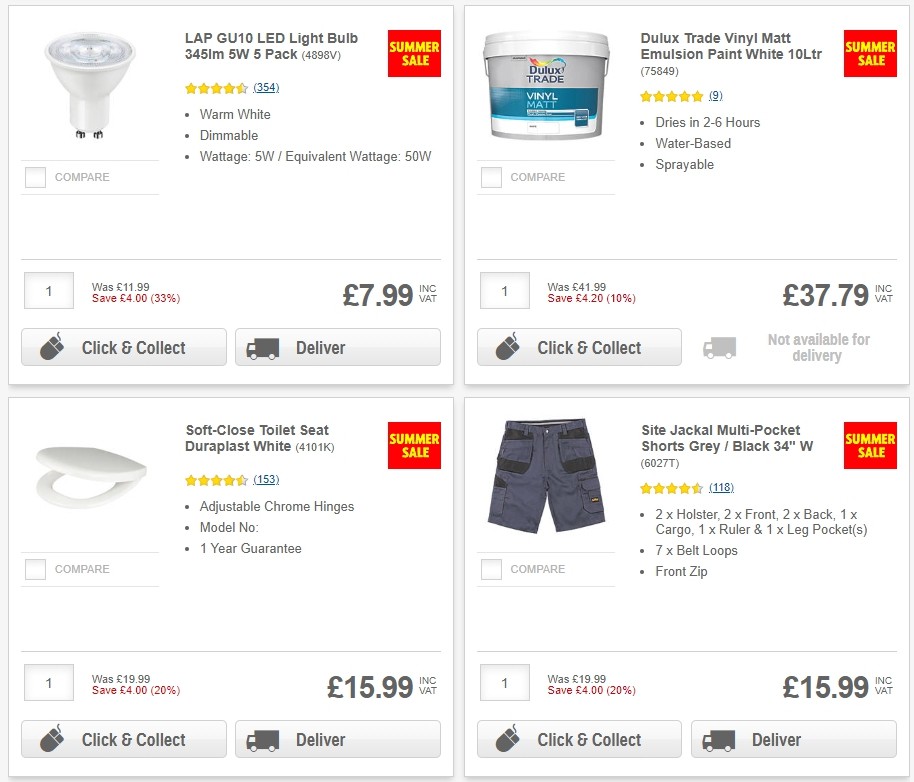 Screwfix Offers from 29 July