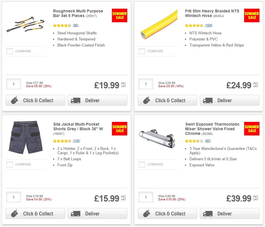 Screwfix Offers from 29 July
