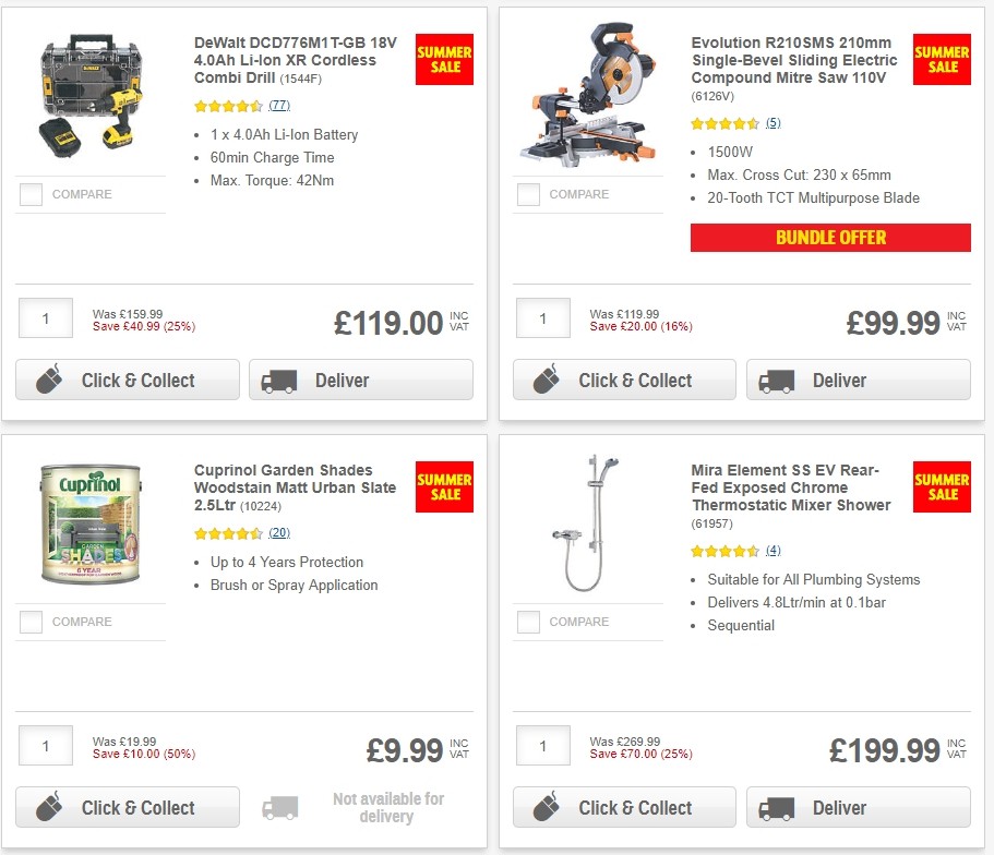 Screwfix Offers from 29 July