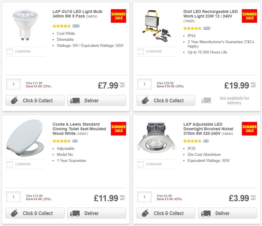 Screwfix Offers from 29 July