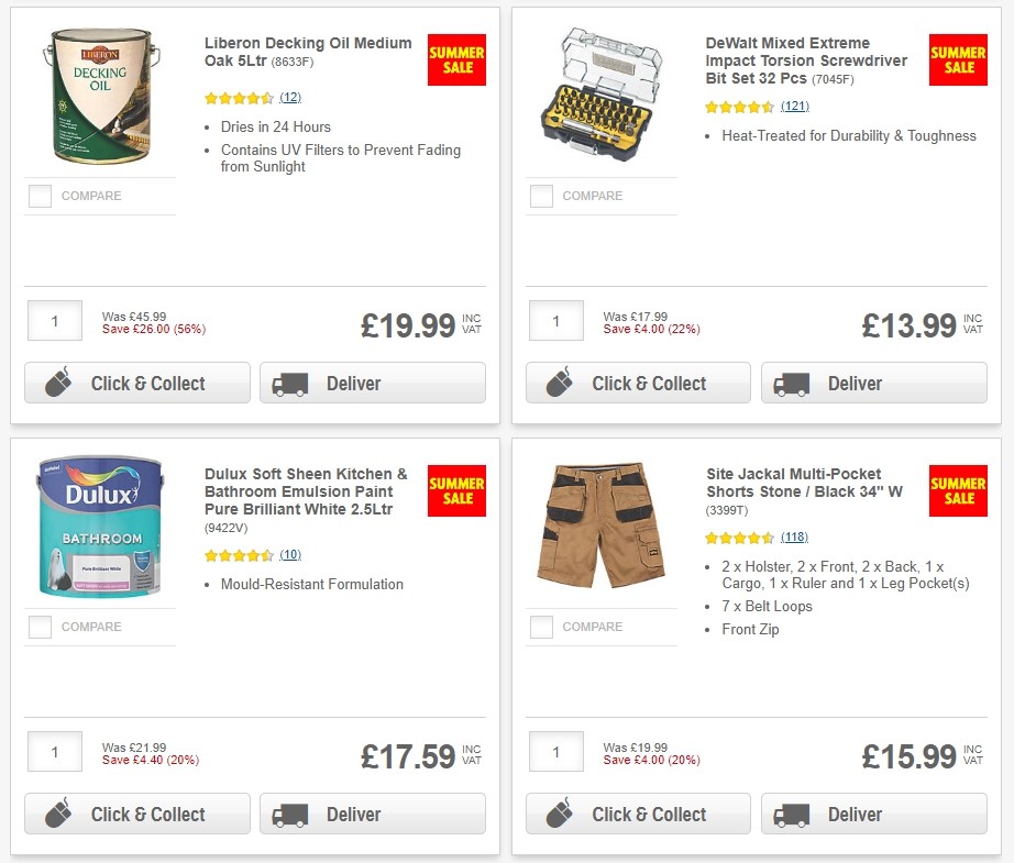 Screwfix Offers from 29 July