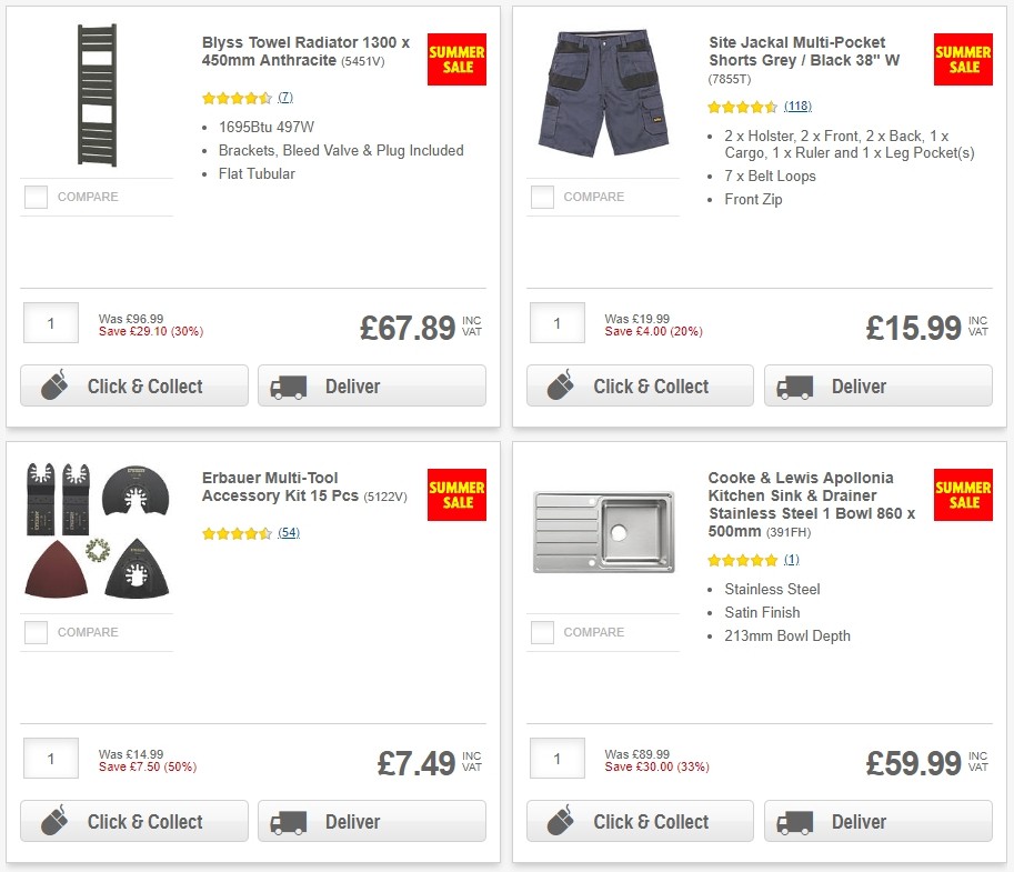 Screwfix Offers from 29 July