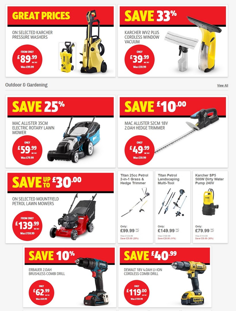 Screwfix Offers from 29 July