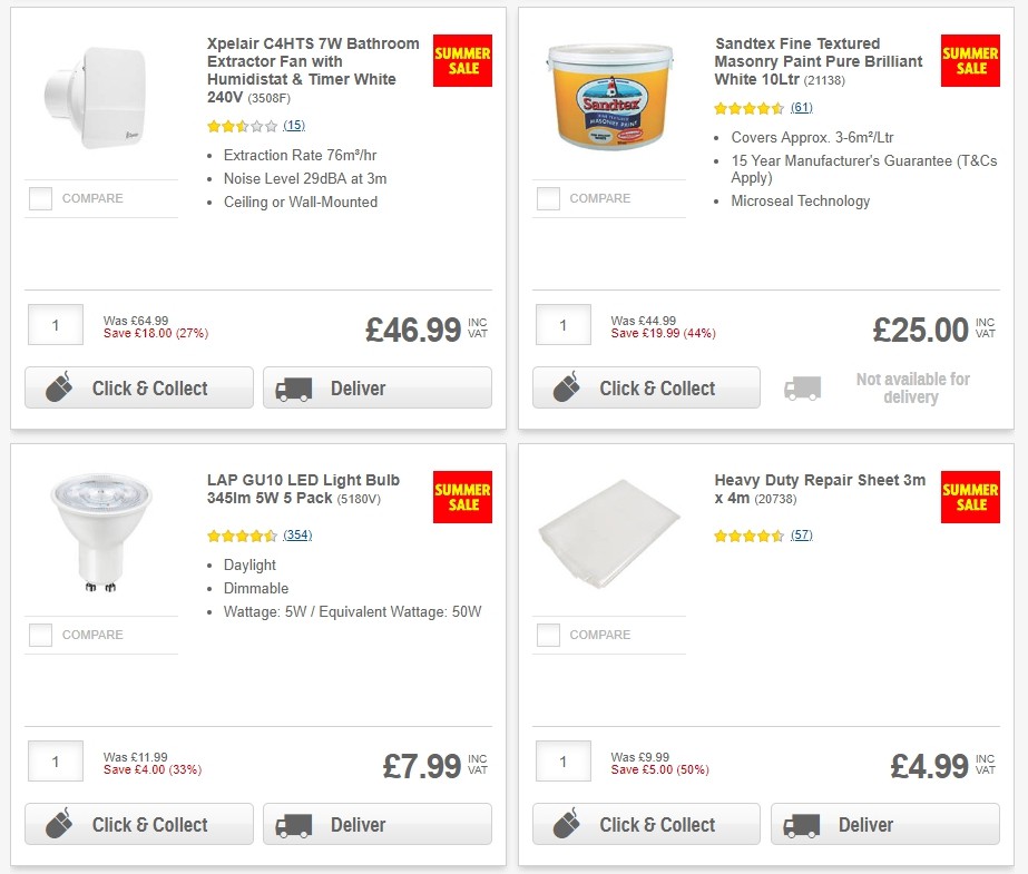 Screwfix Offers from 29 July