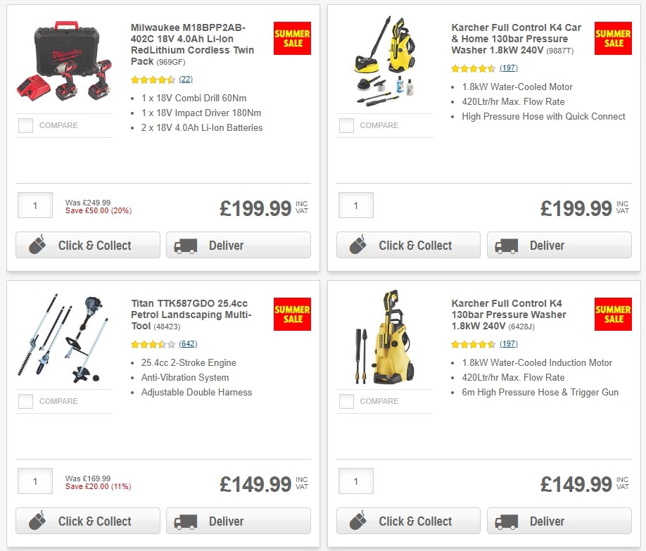 Screwfix Offers from 29 July