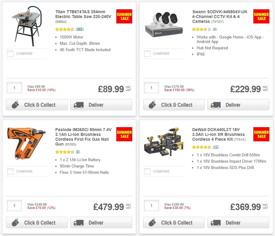 Screwfix Offers from 29 July
