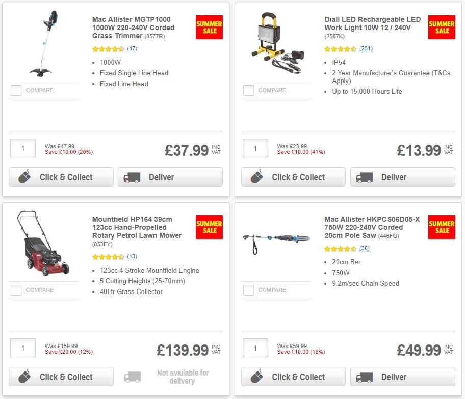 Screwfix Offers from 29 July