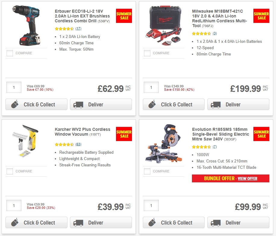 Screwfix Offers from 29 July