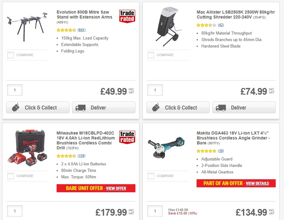 Screwfix Offers from 6 August