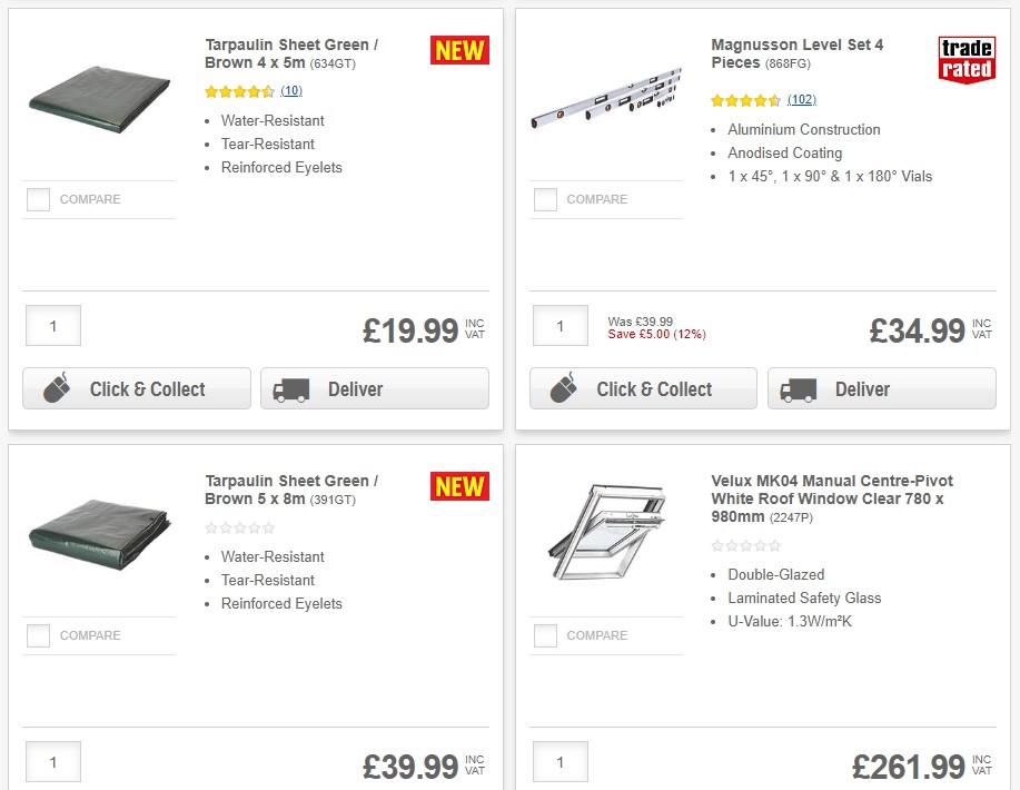 Screwfix Offers from 6 August