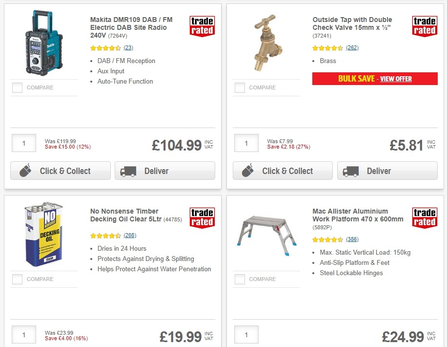 Screwfix Offers from 6 August