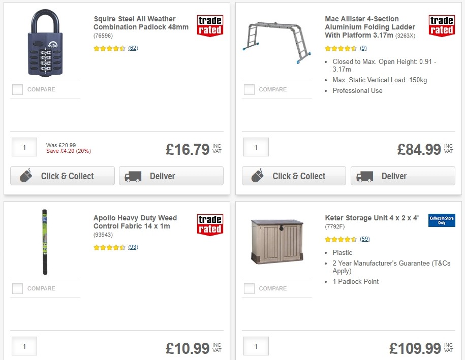 Screwfix Offers from 6 August