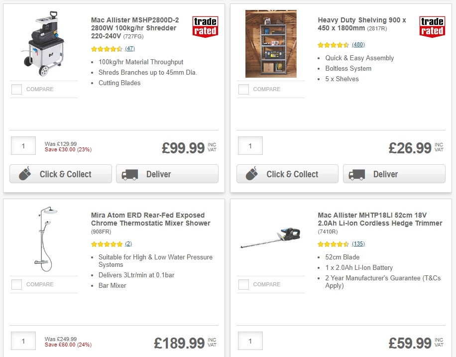 Screwfix Offers from 6 August