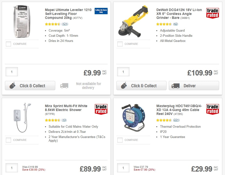 Screwfix Offers from 6 August