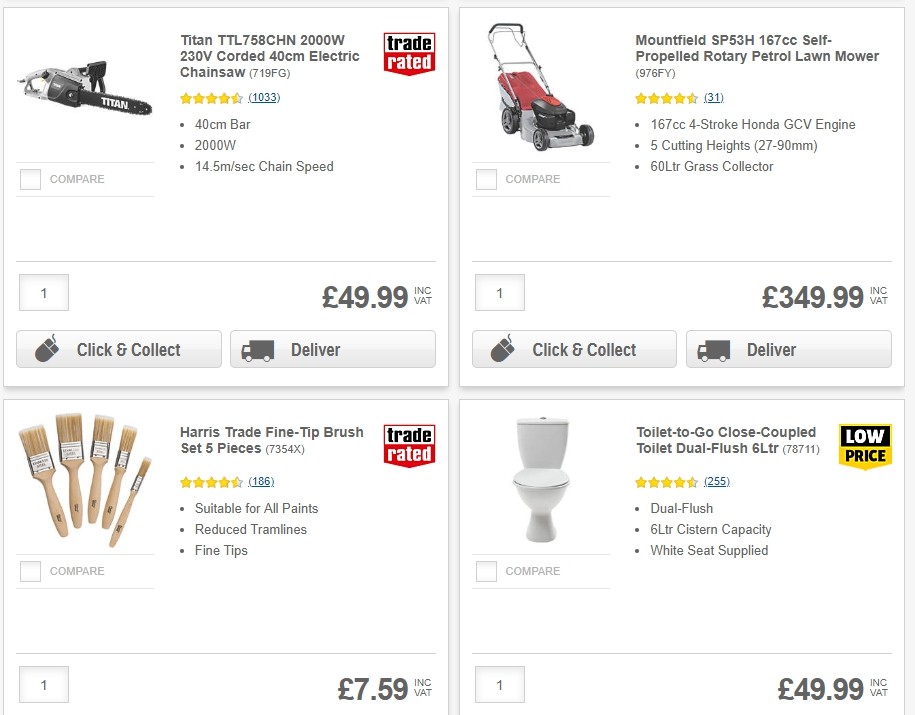 Screwfix Offers from 6 August