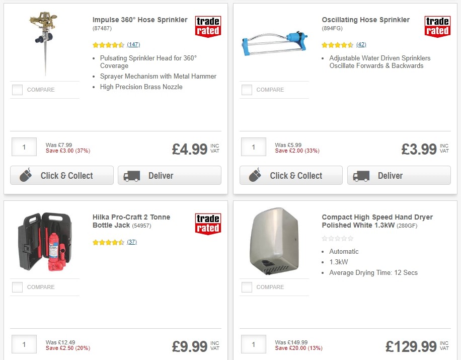 Screwfix Offers from 20 August